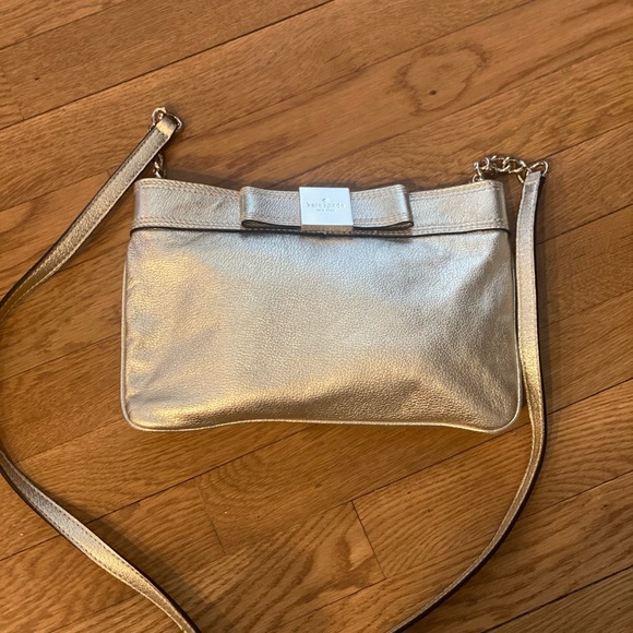 Kate Spade gold crossbody